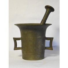 Mojar cu pistil / Piua veche din bronz - cca. 4 kg