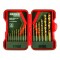 Set 15 burghie pentru metal Raider 157789, HSS TIN, 1.5-10mm