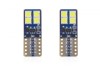 Set becuri auto cu LED CANBUS compatibil T10e W5W 8 SMD Alb 12/24V, destinat, Amio