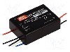 Convertor de tensiune, DC-DC, intrare 18...32V DC, iesire 21...126V DC, putere 45W, MEAN WELL - LDH-45B-350W