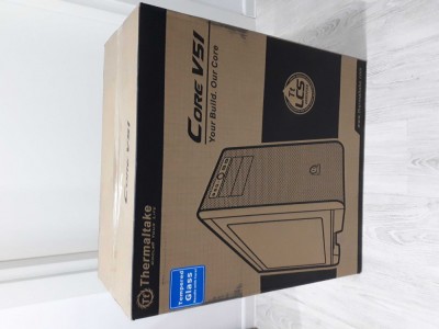 Thermaltake CORE V51 - Tempered Glass Edition PREMIUM - Black - 04 din 05 - Produs Nou Sigilat foto