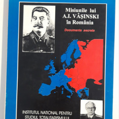 Istorie Misiunile lui A I Vasinski in Romania Documente secrete
