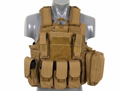 Vesta tactica Combat Armor System 8Fields Coyote foto