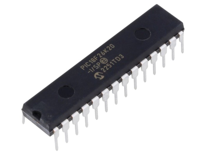 Microcontroler PIC 64MHz DIP28