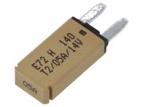 Siguranţă termică 5A 12VDC auto 12,45mm E72