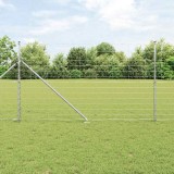 Gard de c&acirc;mp 1.4x25 m din oțel galvanizat