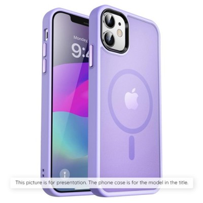 Husa pentru iPhone 16 Plus - Techsuit HaloFrost MagSafe Series - Light Purple foto