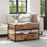 vidaXL Masă de cafea Lemn Vechi 85 x 50 x 50 cm Lemn compozit 883055