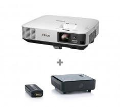 Pachet Videoproiector EB-2250U Full HD + 5000lm + Extender HDMI Marmitek GigaView 811 Epson White foto