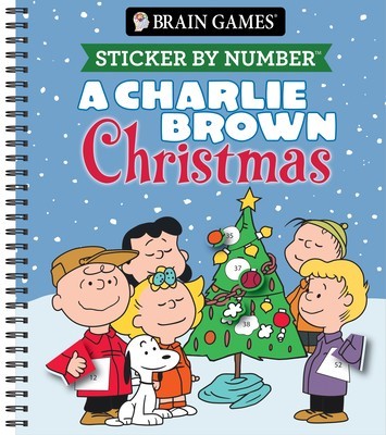 Brain Games - Sticker by Number: A Charlie Brown Christmas foto