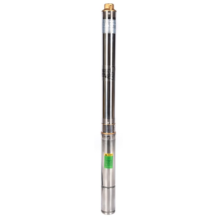 Pompa submersibila pentru apa curata Micul Fermier, 0.75KW, debit 3600l/h, inaltime maxima pompare 80m, 17 turbine FarmGarden AgroTrade