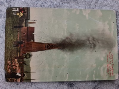 Campina - Erupția sondei ne 23 foto