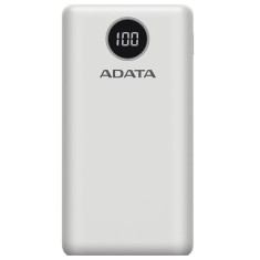 Power Bank Type-C, USB, 20000mAh Adata, AP20000QCD-DGT-CWH, alb foto