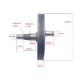 Vibrochen cu Canal de Curea pentru Compresor de Aer Fără Ulei Nr.2627
