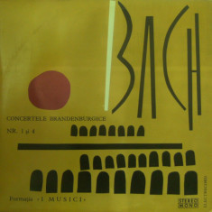 Vinyl/vinil - Bach – Concertele Brandenburgice Nr. 1 Și 4
