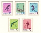 Indonezia 1972 Mi 711/15 MNH - Jocurile Olimpice vara, Munchen, Nestampilat