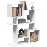 VidaXL Bibliotecă/separator cameră alb 92x29x112 cm lemn prelucrat