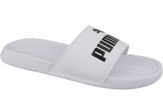 Papuci flip-flop Puma Slipper Popcat 360265-12 alb foto