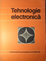 TEHNOLOGIE ELECTRONICA-VASILE M. CATUNEANU SI COLAB.-308654