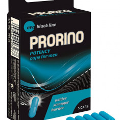 Prorino Black Line - Capsule pentru Potență, 5 buc.