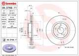 BREMBO 09.D769.11 PRIME LINE - UV Coated Disc frana
