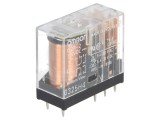 Releu electromagnetic DPDT 110VDC, 5A, OMRON G2R