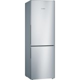 Combina frigorifica Bosch KGV36VLEA, Low Frost, 308 l, VitaFresh, Iluminare LED, Culoare Inox, Clasa E
