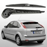 Cumpara ieftin Braț și Lamelă Ștergător Spate Ford Focus II Hatchback (2004-2011) - 350mm, Set Complet cu Capac Mammooth MMT RAW 053
