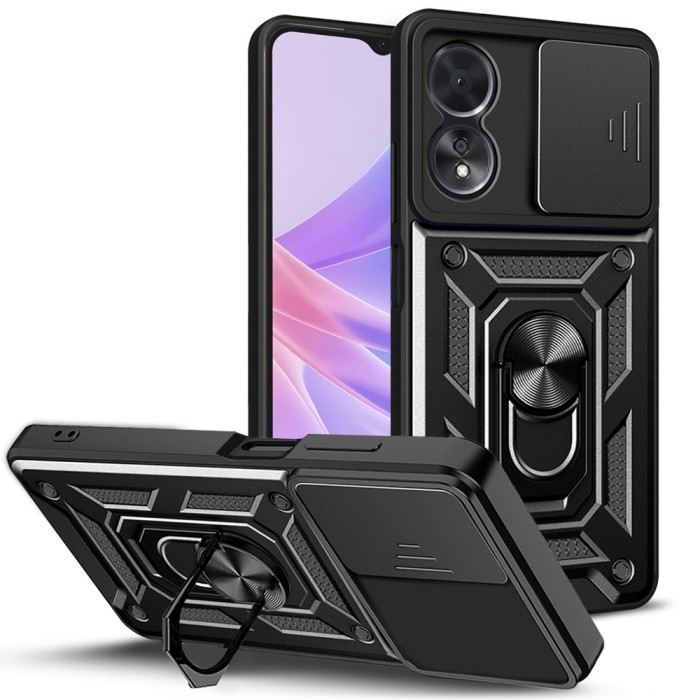 Husa Techsuit Camshield Oppo A58 A78 5G