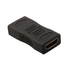 Adaptor prelungire HDMI la HDMI mama-mama aurit