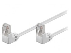 Patch Cord F/UTP 5e Alb 500mm Ecranat foto