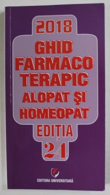 GHID FARMACOTERAPIC ALOPAT SI HOMEOPAT , MEMOMED , VOLUMUL 2 , APARUT 2018 foto
