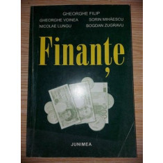 Finante- Gheorghe Filip, Gheorghe Voinea