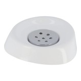 Săpuniera Plastic Conica &ndash; Alba
