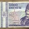 (BNK A) Romania bancnota 5000 lei 1992