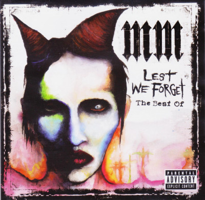 CD Rock: Marilyn Manson - Lest We Forget - The Best of ( 2004, original ) foto