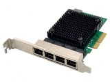 Card Extensie PC PCIe RJ45 2.5Gbps x4