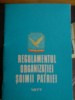 Regulamentul organizației șoimii patriei