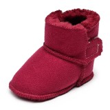 Cizmulite rosii imblanite - Season (Marime Disponibila: 6-9 luni (Marimea 19, Superbaby