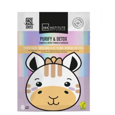 Masca purificare si detoxifiere Cute Animal - Girafa IDC Institute 77013 foto