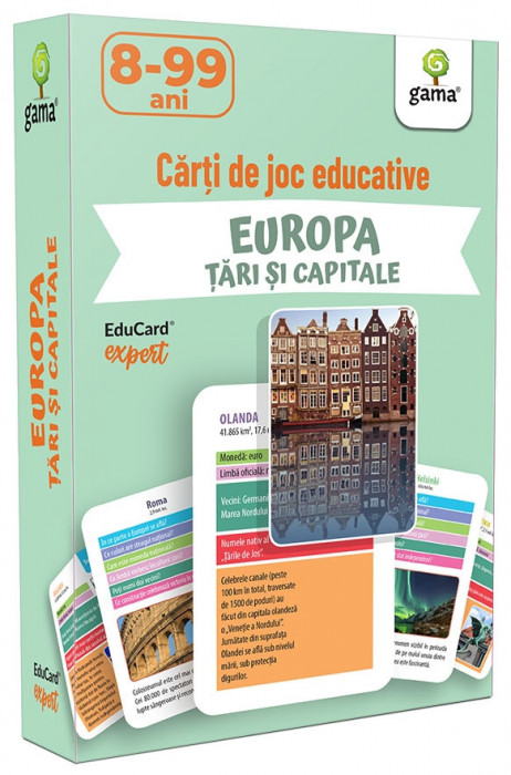 Europa.Tari Si Capitale, - Editura Gama