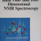 BASIC ONE- AND TWO- DIMENSIONAL NMR SPECTROSCOPY-HORST FRIEBOLIN