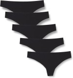 Cumpara ieftin Chiloti Tanga pentru femei Iris Lilly fara cusaturi, pachet de 5, Marimea XXL(48) - OUTLET