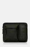 Rains husa laptop Texel Laptop Case 13&quot;/14&quot; W1 culoarea verde, 16660-03