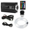 Kit lumini RGB pentru plafon 12V, 500 fire 0.75mm/2m, telecomanda, Universal