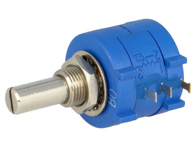 Potentiometru Axial Multitura 5k&Omega; 2W Lineare
