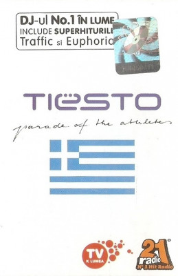 Caseta Ti&amp;euml;sto &amp;lrm;&amp;ndash; Parade Of The Athletes, originala, holograma foto