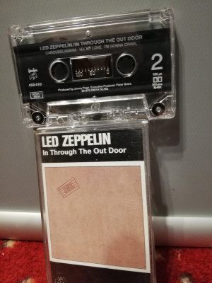 caseta audio originala LED ZEPPELIN - IN THROUGH..(1979/ATLANTIC/) - stare: NM foto