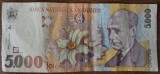 5000 lei 1998, Rom&acirc;nia, circulata