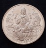 INDIA-MEDALIE-LINGOU DIN ARGINT 999-DIAMETRU 6 CENTIMETRI-100 GRAME, Asia